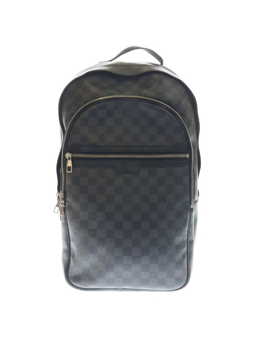 Louis Vuitton Michael Damier Graphite Backpack Leather Black